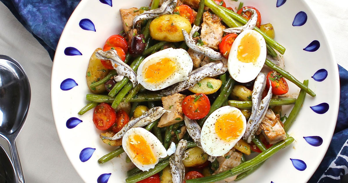 French Tuna Niçoise Salad
